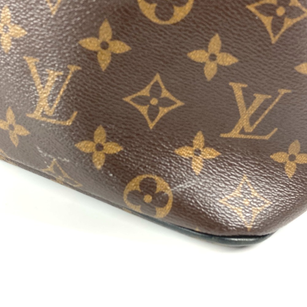 LOUIS VUITTON Authentic Black Monogram Leather Backpack - Picture 9 of 16